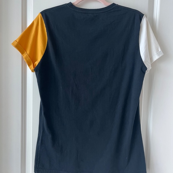 KOAJ Graphic Colorblock T-Shirt - Picture 6 of 7